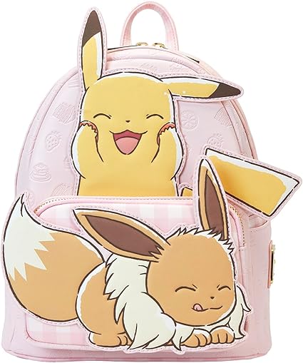 LOUNGEFLY Pokémon Pikachu & Eevee Mini Backpack