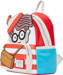 LOUNGEFLY Where's Waldo Cosplay Mini Backpack
