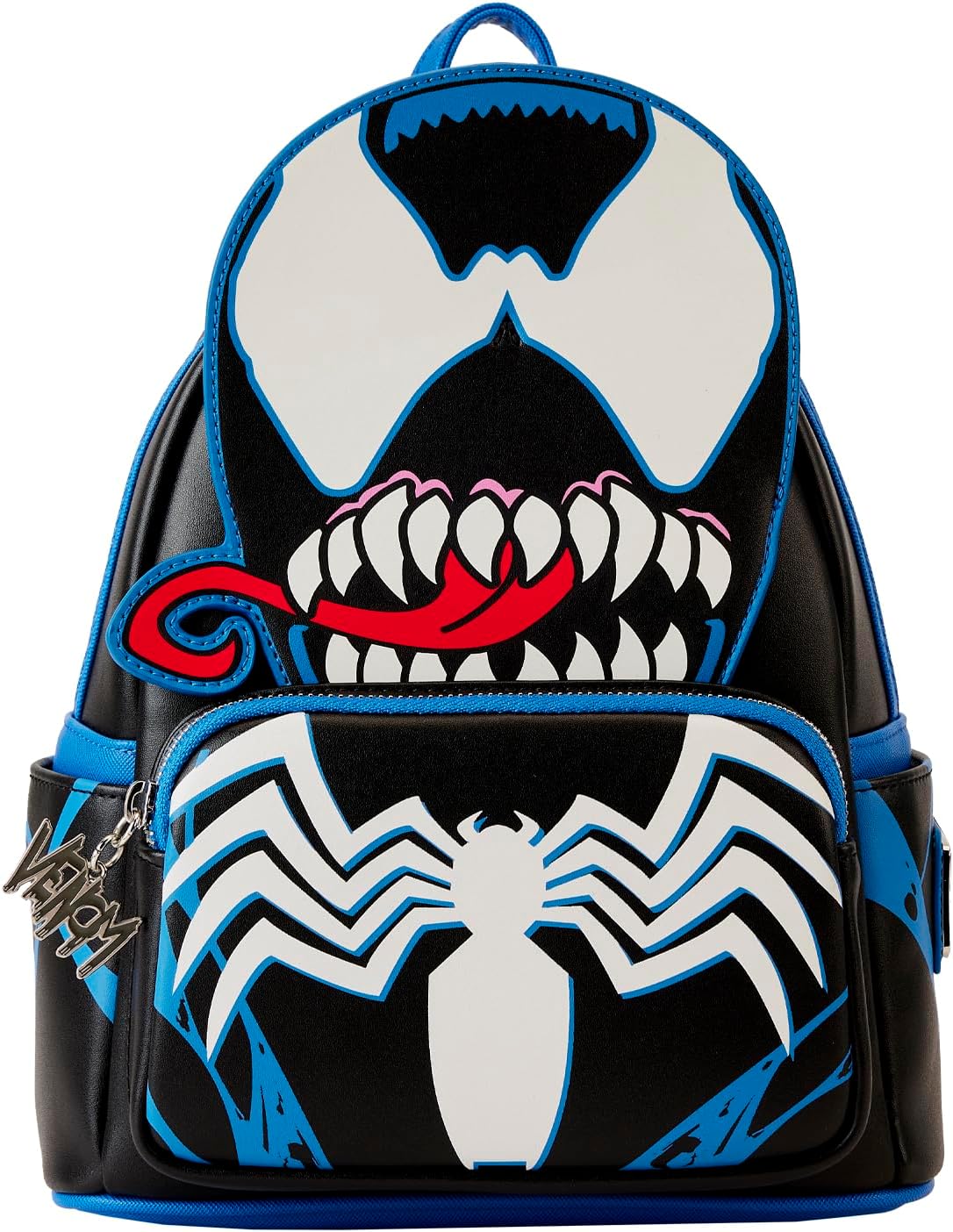 LOUNGEFLY Marvel Venom Cosplay Mini Backpack Glow in the Dark