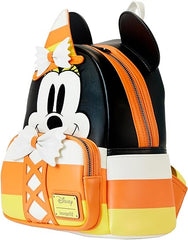 Loungefly Disney Candy Corn Minnie Cosplay Glow in Mini Backpack