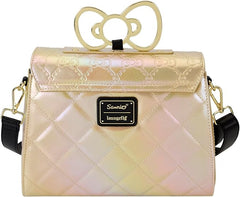 LOUNGEFLY Sanrio 50th Anniversary Gold Crossbody Bag
