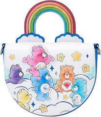 Loungefly Care Bears Rainbow Handle Crossbody Bag