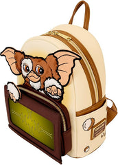 LOUNGEFLY Gremlins 40th Anniversary Gizmo Mogwai Box Mini Backpack