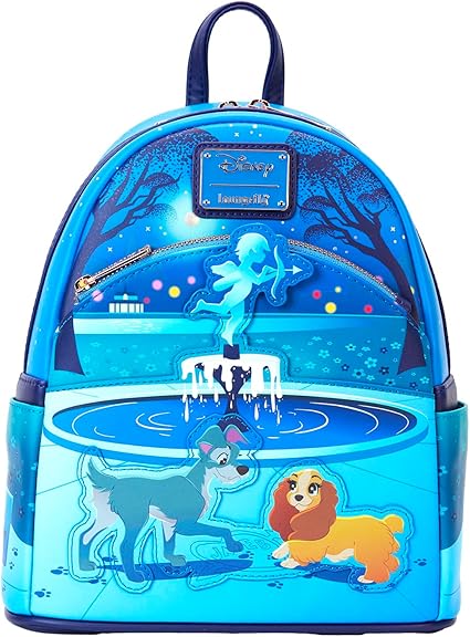 LOUNGEFLY Disney Lady and The Tramp 70th Anniversary Mini Backpack