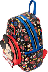 LOUNGEFLY Disney Mickey and Friends Classic Mini Backpack
