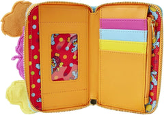 LOUNGEFLY Popples Cosplay Plush Zip-Around Wallet