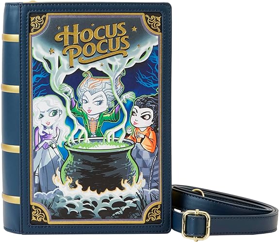 LOUNGEFLY Hocus Pocus Book Crossbody Bag