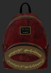 LOUNGEFLY Lord of the Rings The One Ring Glow Mini Backpack