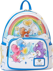 LOUNGEFLY Care Bears Rainbow Mini Backpack