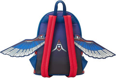 LOUNGEFLY Marvel Captain America Brave New World Cosplay Mini Backpack