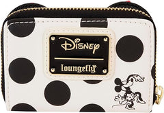 LOUNGEFLY Disney Minnie Rocks The DOTS Accordion Wallet