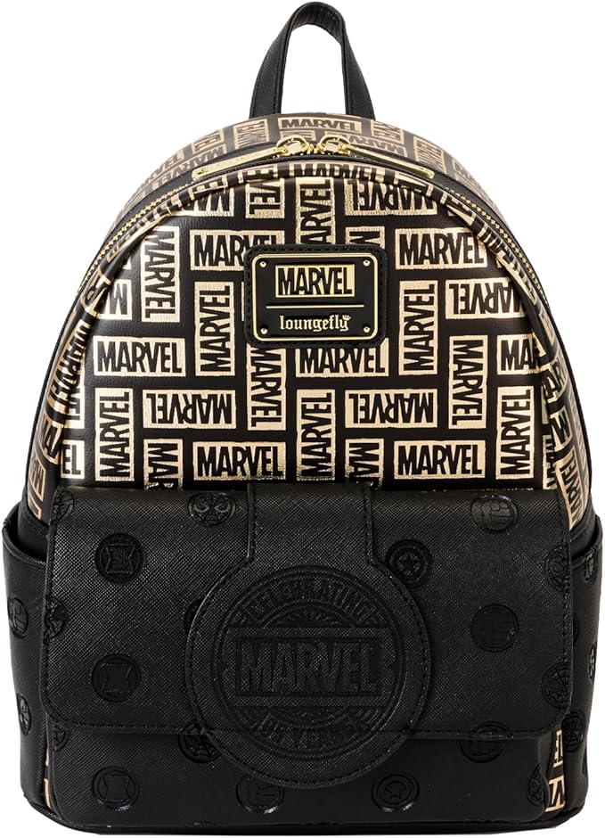 LOUNGEFLY Marvel Logo Classic Mini Backpack