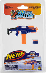 World's Smallest Nerf Elite 2.0 Blasters. Three Distinct Styles to Collect – Styles Selected at Random.
