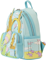 LOUNGEFLY Dr. Seuss 'Oh the Places You'll Go' Mini Backpack Multicolor
