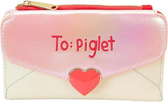 LOUNGEFLY Disney Winnie The Pooh Love Letter Flap Wallet