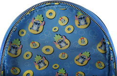 LOUNGEFLY Disney Lilo And Stitch Pineapple Floaty Stitch Mini Backpack