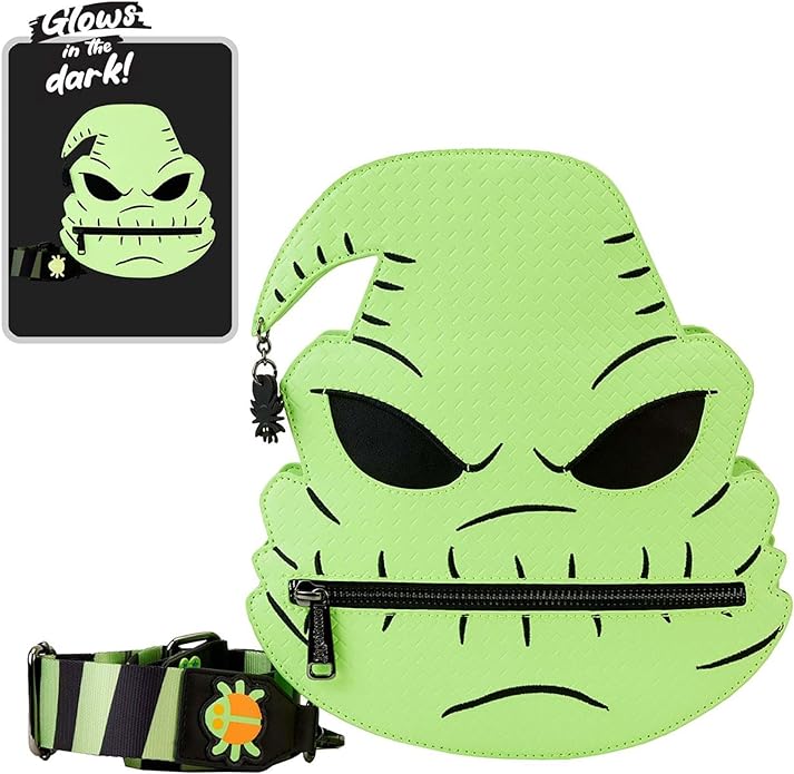 Loungefly Nightmare Before Christmas Oogie Boogie Glow Crossbody Bag