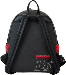LOUNGEFLY Warner Brothers Friday The 13th I Heart Horror Mini Backpack