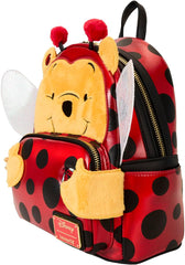 LOUNGEFLY Disney Winnie The Pooh Lady Bug Pooh Cosplay Mini Backpack