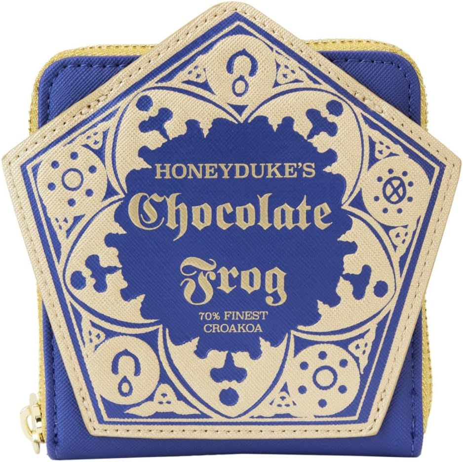 LOUNGEFLY Warner Brothers Harry Potter Honeydukes Chocolate Frog Zip-Around Wallet