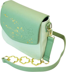 Loungefly Disney Tinker Bell 4-Leaf Clover Crossbody Bag