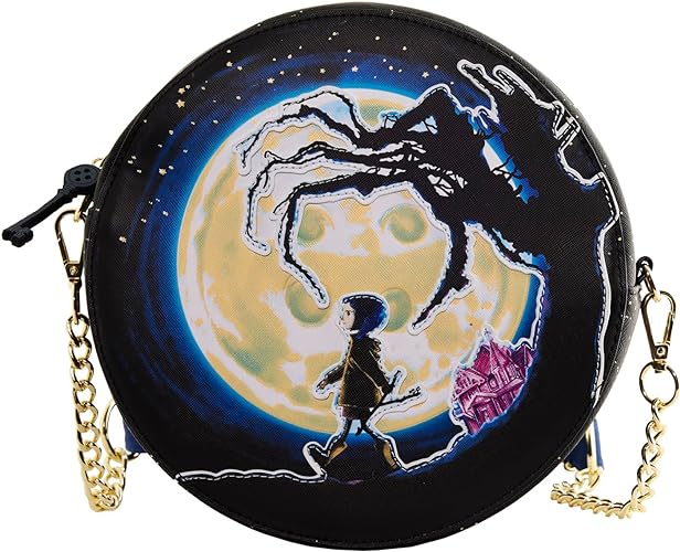 LOUNGEFLY Coraline Moon Glow Crossbody Bag
