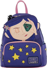 LOUNGEFLY Coraline Stars Double Strap Shoulder Bag