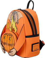 LOUNGEFLY Trick ‘R Treat Flaming Head Sam Mini Backpack