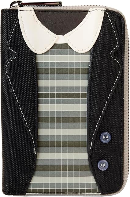 LOUNGEFLY Beetlejuice Lydia Deetz Cosplay Zip Around Wallet