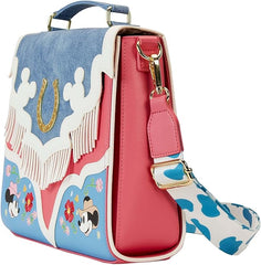Loungefly Disney Western Mickey and Minnie Crossbody Bag