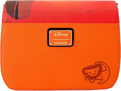 LOUNGEFLY Disney The Lion King 30th Anniversary Pride Rock Silhouette Crossbody Bag
