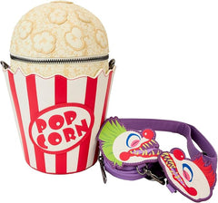 LOUNGEFLY Killer Klowns Popcorn Klowns Crossbody Bag