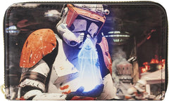 Loungefly Star Wars Episode Three Revenge of The Sith Scene Zip Wallet