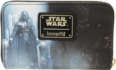 Loungefly Star Wars Episode Three Revenge of The Sith Scene Zip Wallet