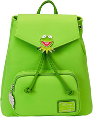 LOUNGEFLY Disney The Muppets Kermit The Frog Mini Backpack