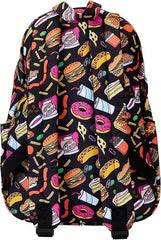 LOUNGEFLY Scooby-Doo Snacks All-Over Print Nylon Full-Size Backpack