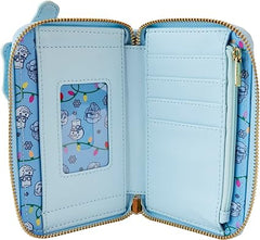 Loungefly Disney Pixar Up House Holiday Zip Around Wallet