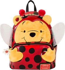 LOUNGEFLY Disney Winnie The Pooh Lady Bug Pooh Cosplay Mini Backpack