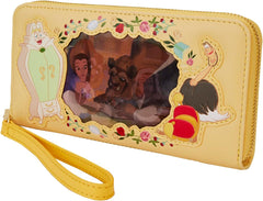 Loungefly Disney Princess Beauty and The Beast Belle Wristlet
