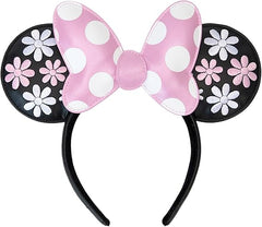 Loungefly Disney Minnie Floral Rock The Dots Ears Headband
