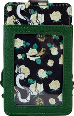 LOUNGEFLY WB Harry Potter Slytherin House Tattoo Card Holder