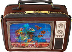 LOUNGEFLY Sesame Street Lenticular Retro TV Crossbody Bag Sesame Street Accessories
