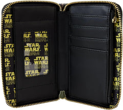 Loungefly Star Wars Episode Three Revenge of The Sith Scene Zip Wallet