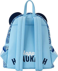 Loungefly Disney Mickey Happy Hanukkah Menorah Disney Mini Backpack