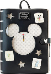LOUNGEFLY Disney 100th Anniversary Sketchbook Pin Trader Backpack