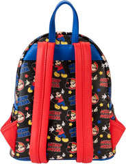 LOUNGEFLY Disney Mickey and Friends Classic Mini Backpack