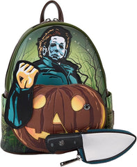 LOUNGEFLY Compass International Halloween Mini Backpack