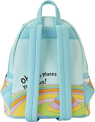 LOUNGEFLY Dr. Seuss 'Oh the Places You'll Go' Mini Backpack Multicolor