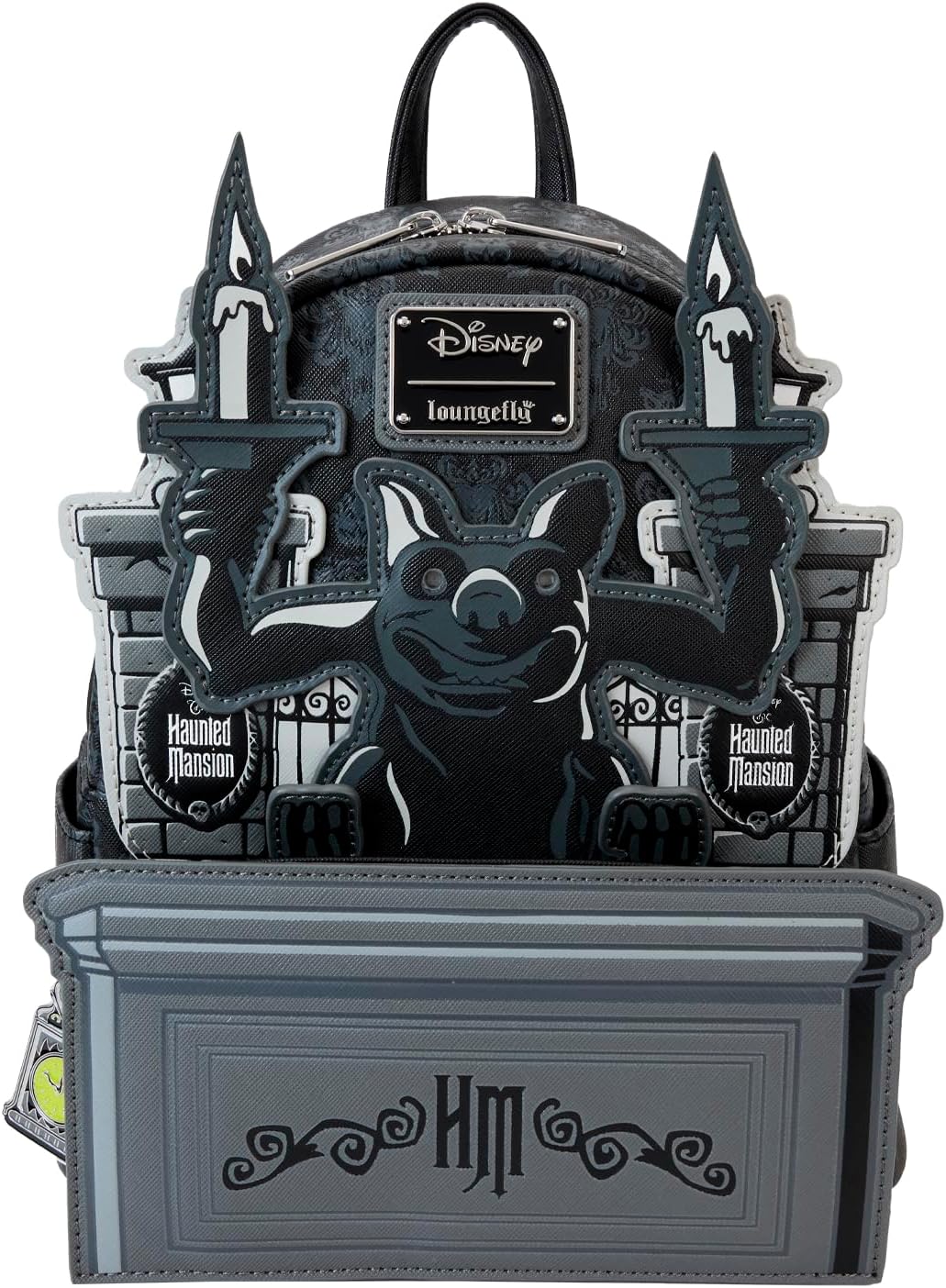 LOUNGEFLY Disney Haunted Mansion Gargoyle Wallpaper Mini