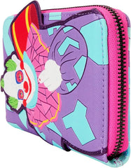 LOUNGEFLY Killer Klowns Jumbo Cosplay Zip Around Wallet